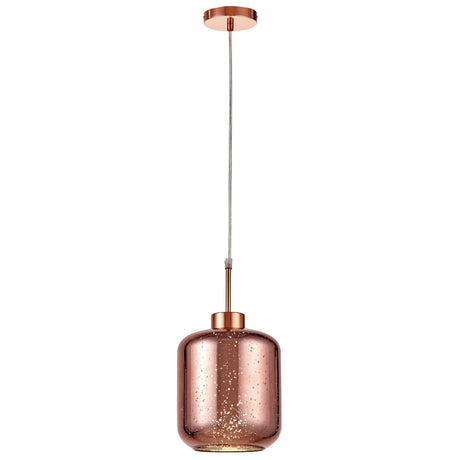 NOWOCZESNA LAMPA WISZĄCA ZWIS RÓŻOWE ZŁOTO ALACOSMO W1