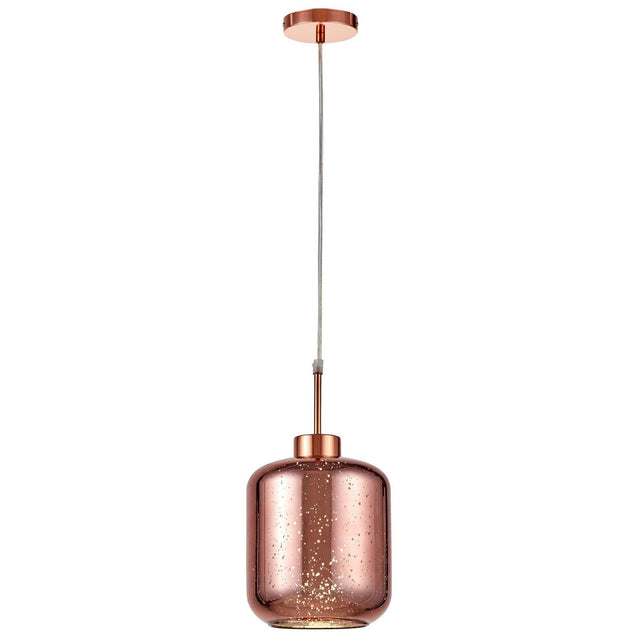 NOWOCZESNA LAMPA WISZĄCA ZWIS RÓŻOWE ZŁOTO ALACOSMO W1