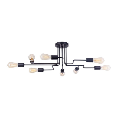 NOWOCZESNY ŻYRANDOL GILBERT T532CL-08B  / 8 ŻARÓWEK / MY