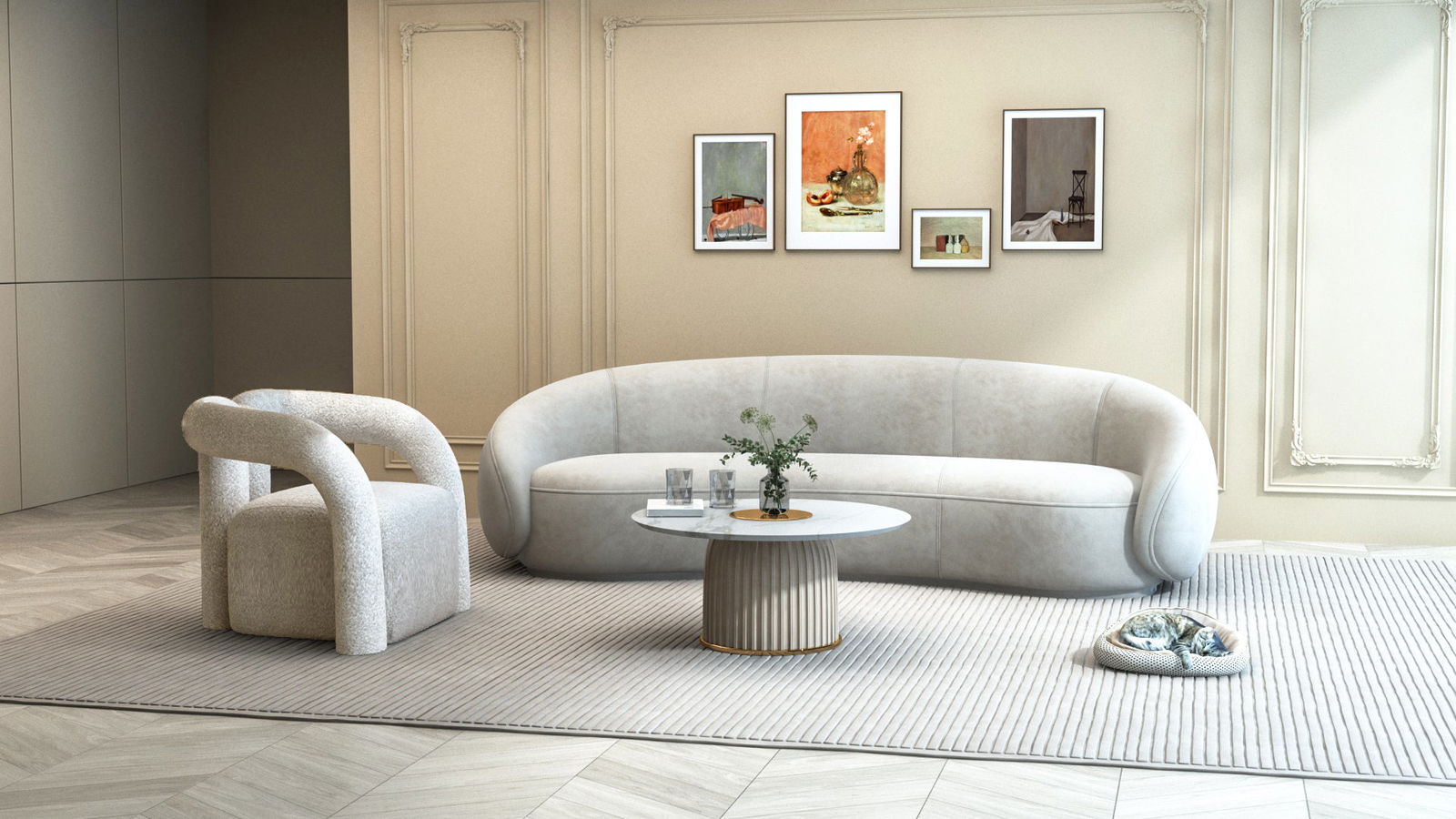 Nua N77-5 Sofa