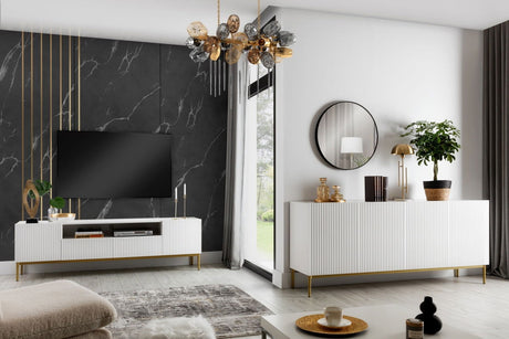 Okrągłe lustro Nicole w metalowej ramie 60 cm - czarne