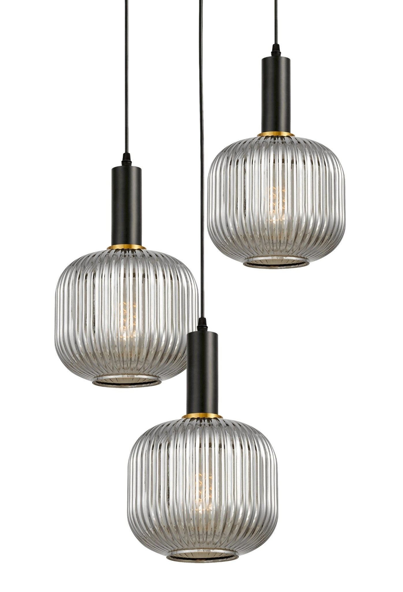 POTRÓJNA LAMPA WISZĄCA LOFT DYMIONA GATO W3 - RD