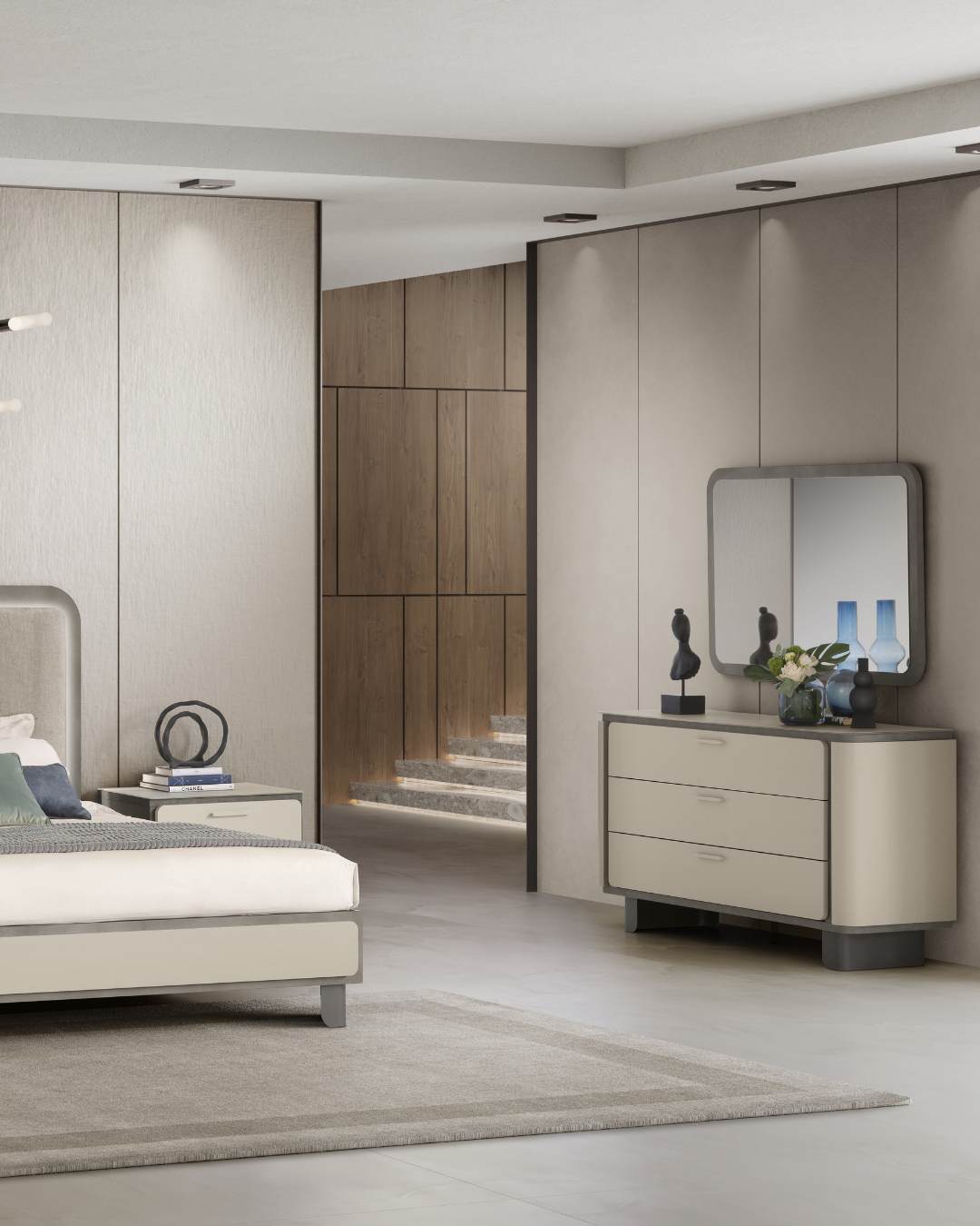 WŁOSKA KOMODA 3 SZUFLADOWA PERLA 135 CM / ARREDOCLASSIC