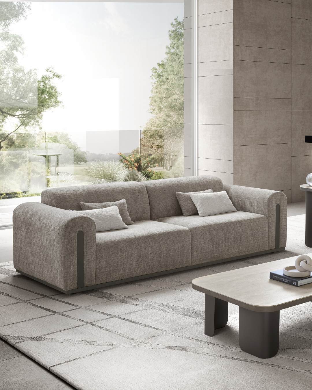 WŁOSKA SOFA 3 OSOBOWA PERLA 240 CM / ARREDOCLASSIC