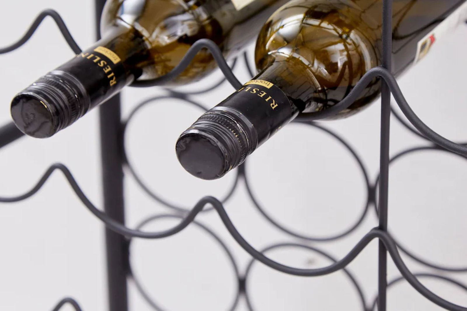 REGAŁ METALOWY STORAGE NA WINO 100 CM / 40861  / INVICTA INTERIOR