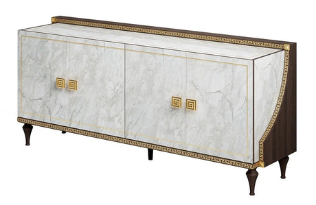 WŁOSKA KOMODA ROMANTICA 4 DRZWIOWA 205 CM / ARREDOCLASSIC / ADORA