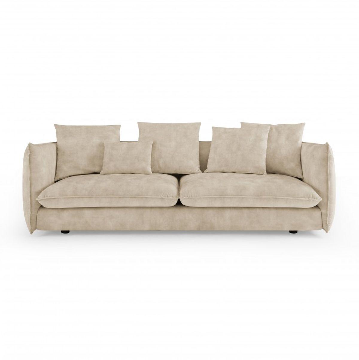 SOFA COCOONIG BEŻOWA 228 CM / 43442 / INVICTA INTERIOR