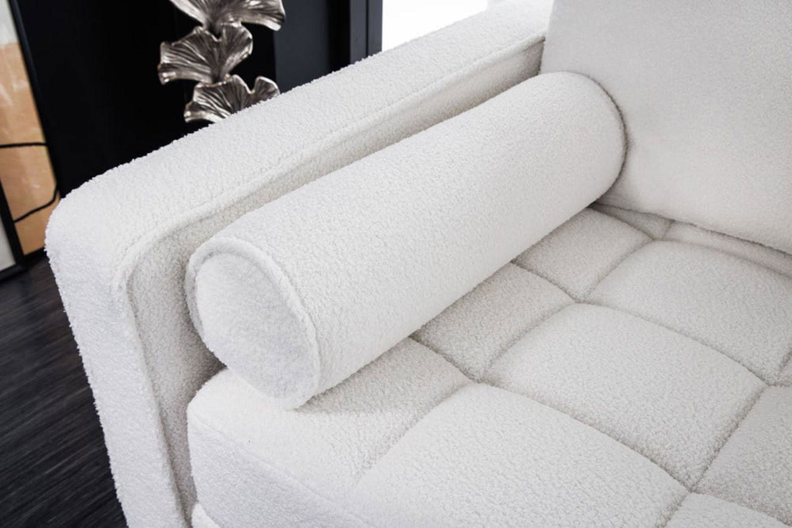 SOFA COZY VELVET BIAŁA  / 42703 / INVICTA INTERIOR