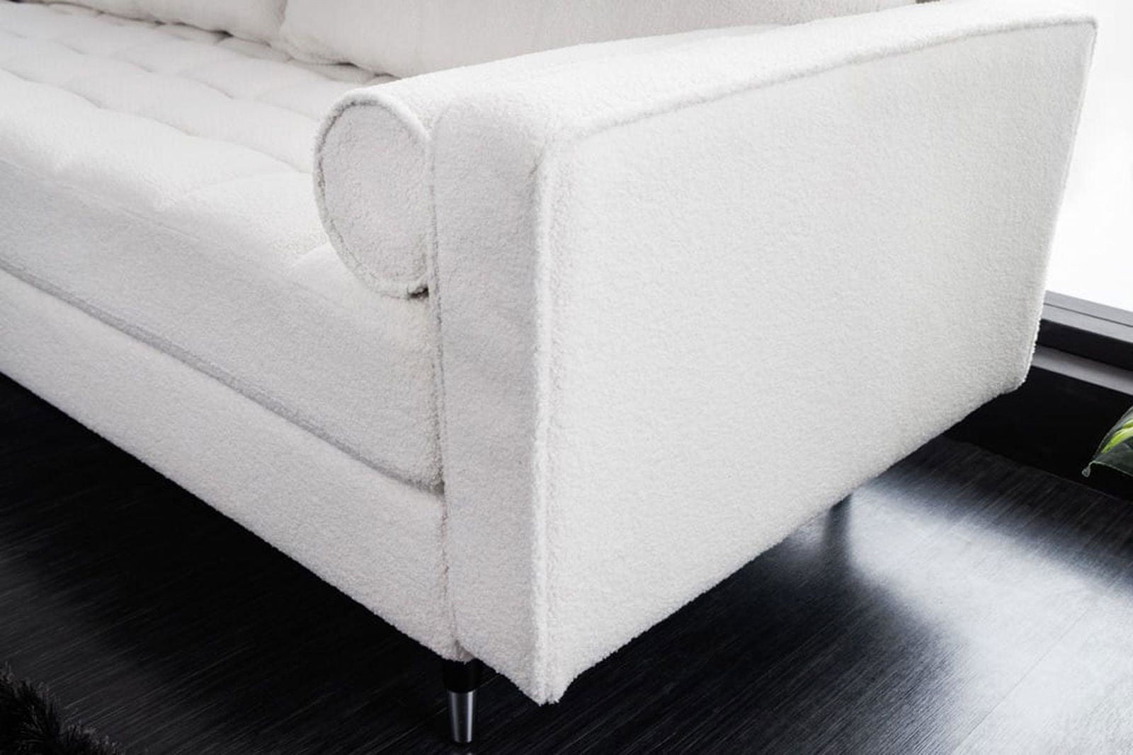 SOFA COZY VELVET BIAŁA  / 42703 / INVICTA INTERIOR