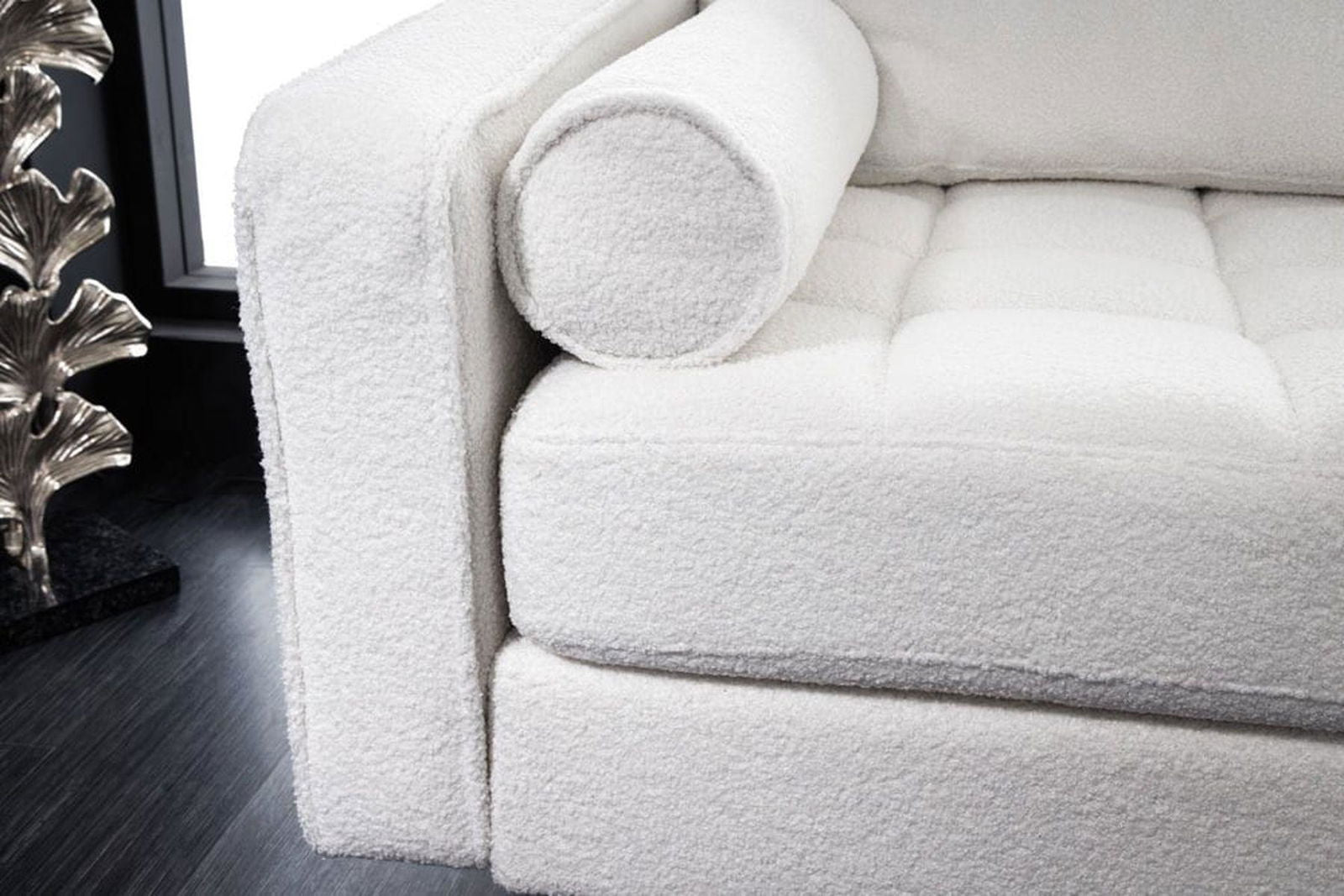 SOFA COZY VELVET BIAŁA  / 42703 / INVICTA INTERIOR