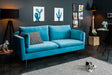 SOFA FAMOUS NIEBIESKA / 39024 / INVICTA INTERIOR