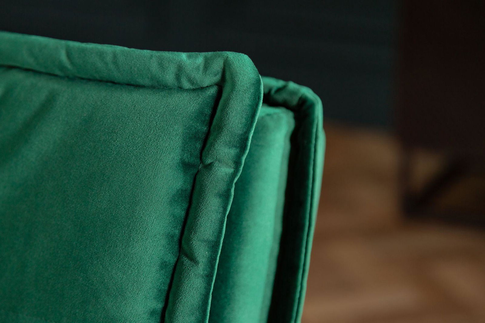 SOFA MAGNIFIQUE ROZKLADANA SZMARAGDOWO ZIELONA / 40029 / INVICTA INTERIOR