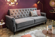 SOFA MAISON SZARA / 220 / 39175 / 40083 IN / INVICTA INTERIOR