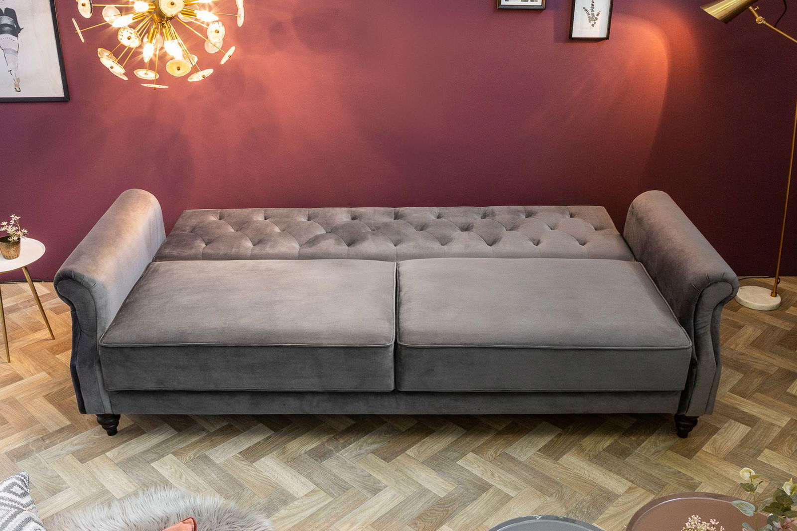 SOFA MAISON SZARA / 220 / 39175 / 40083 IN / INVICTA INTERIOR