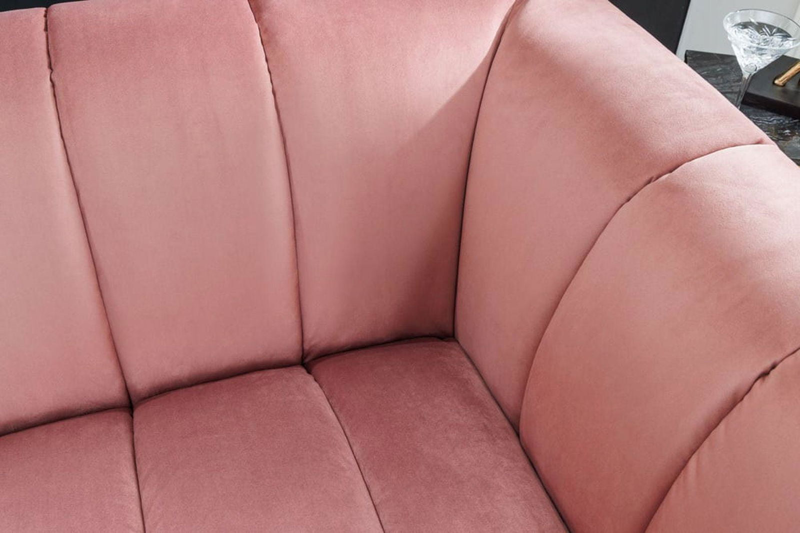SOFA NOBLESSE 225 CM RÓŻOWA / 43264 / INVICTA INTERIOR