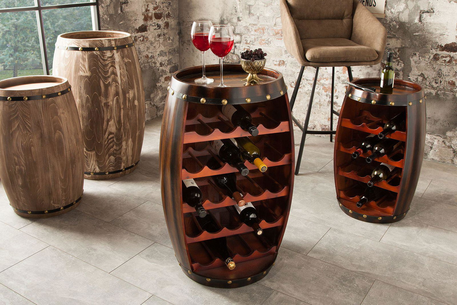 STOLIK / BAREK BODEGA KAWA 80 / 38961 / INVICTA INTERIOR