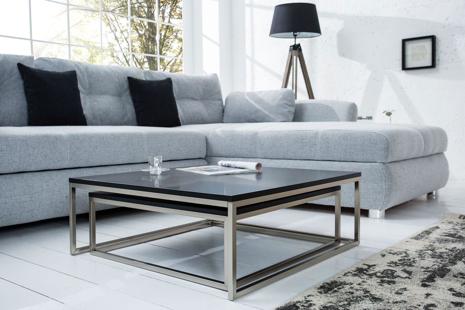 STOLIK ELEMENTS CZARNY  / 37118 / INVICTA INTERIOR