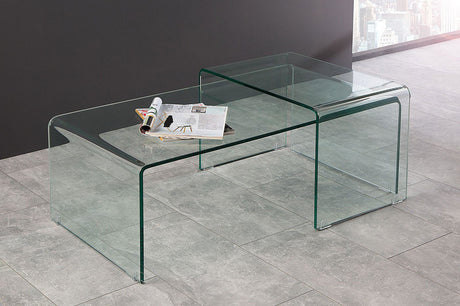 STOLIK FANTOME KOMPLET 2 SZTUKI / 37255 / INVICTA INTERIOR