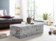 STOLIK KAWOWY 100 CM OPTYKA MARMUR MDF BIAŁY  Wohnling / WL6.321