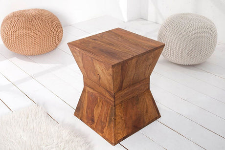STOLIK KAWOWY 45 CM SHEESHAM / 21011  / INVICTA INTERIOR