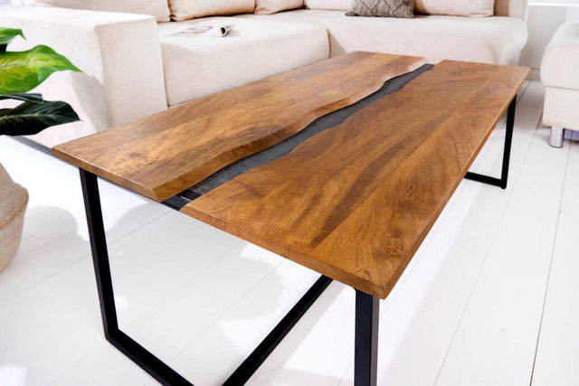 STOLIK KAWOWY AMAZONAS DREWNO MANGO 110 CM / 42183  / INVICTA INTERIOR