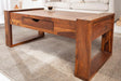 STOLIK KAWOWY BIG MARKANT 100 CM SHEESHAM / 40279  / INVICTA INTERIOR