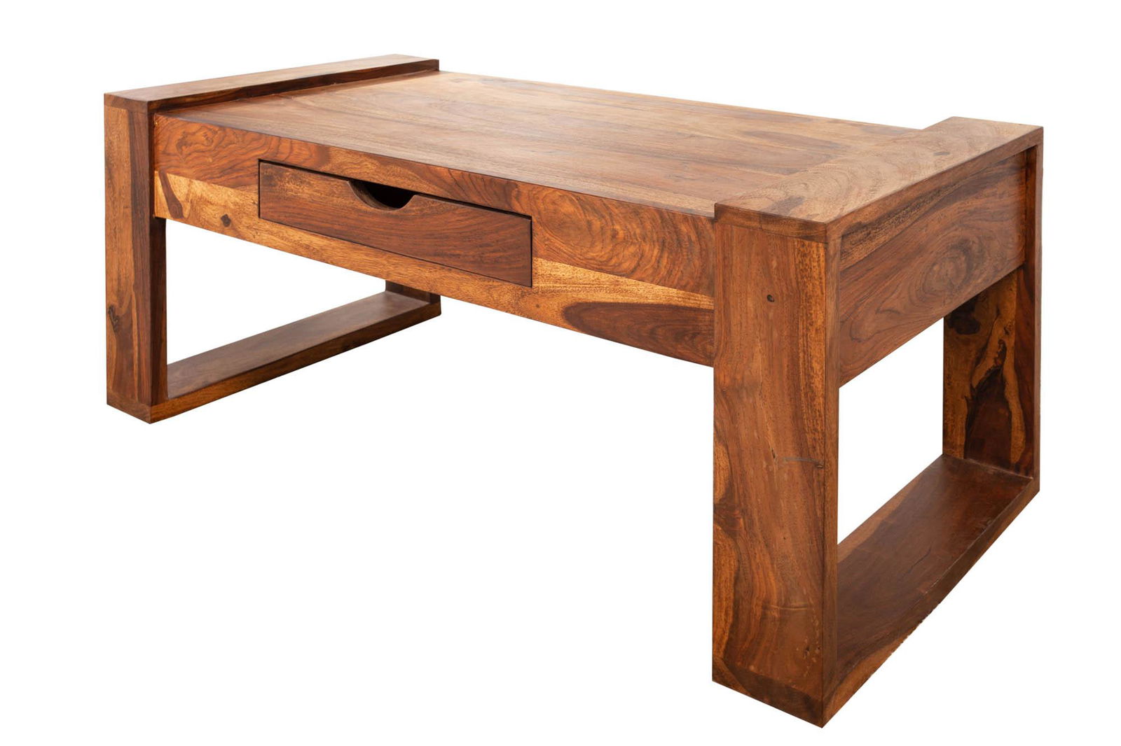 STOLIK KAWOWY BIG MARKANT 100 CM SHEESHAM / 40279  / INVICTA INTERIOR