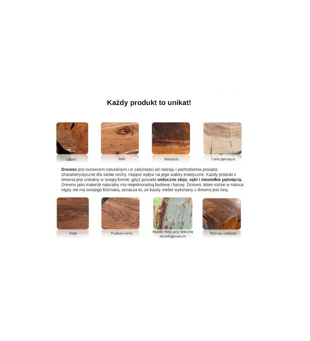 STOLIK KAWOWY DREWNO LITE MANGO 105 CM Wohnling / WL5.950