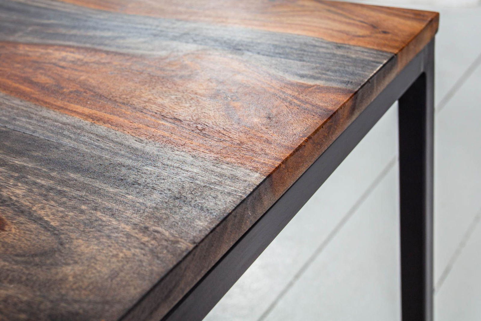 STOLIK KAWOWY ELEMENTS ZESTAW SHEESHAM / 40281  / INVICTA INTERIOR