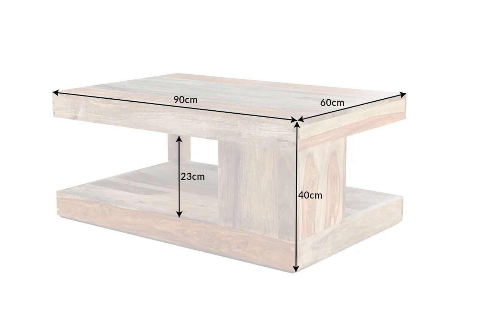 STOLIK KAWOWY GIANT 90 CM / 42544  / INVICTA INTERIOR