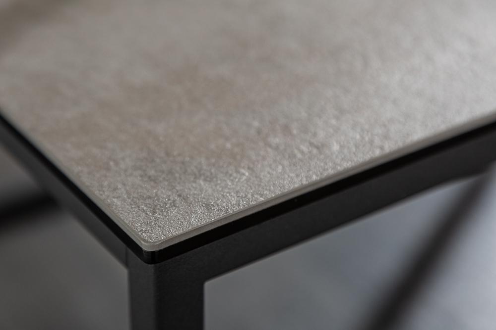 STOLIK KAWOWY SYMBIOSE 75 CM OPTYKA BETON / 40671  / INVICTA INTERIOR