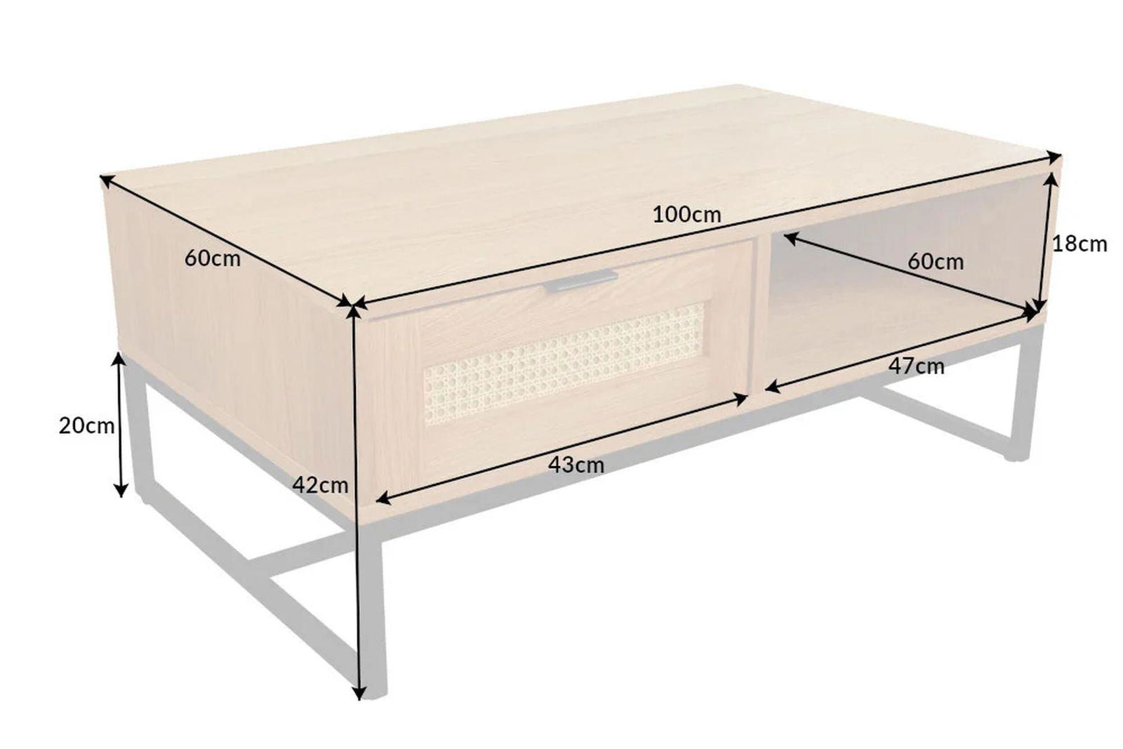 STOLIK KAWOWY VIENER PLECIONKA WIEDEŃSKA 100 CM / 41612  / INVICTA INTERIOR