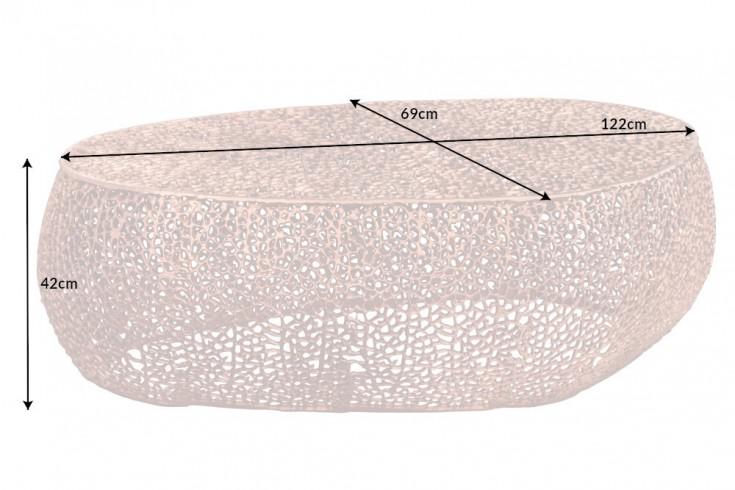 STOLIK LEAF MIEDZIANY 122 CM / 40289 / 41435 / INVICTA INTERIOR