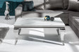 STOLIK MODERN BAROCK 100 CM OPTYKA MARMUR / 39998  / INVICTA INTERIOR
