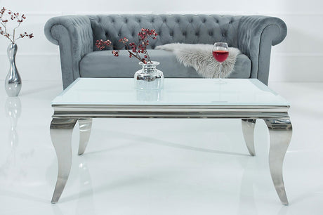 STOLIK MODERN SILVER WHITE /37353 / INVICTA INTERIOR