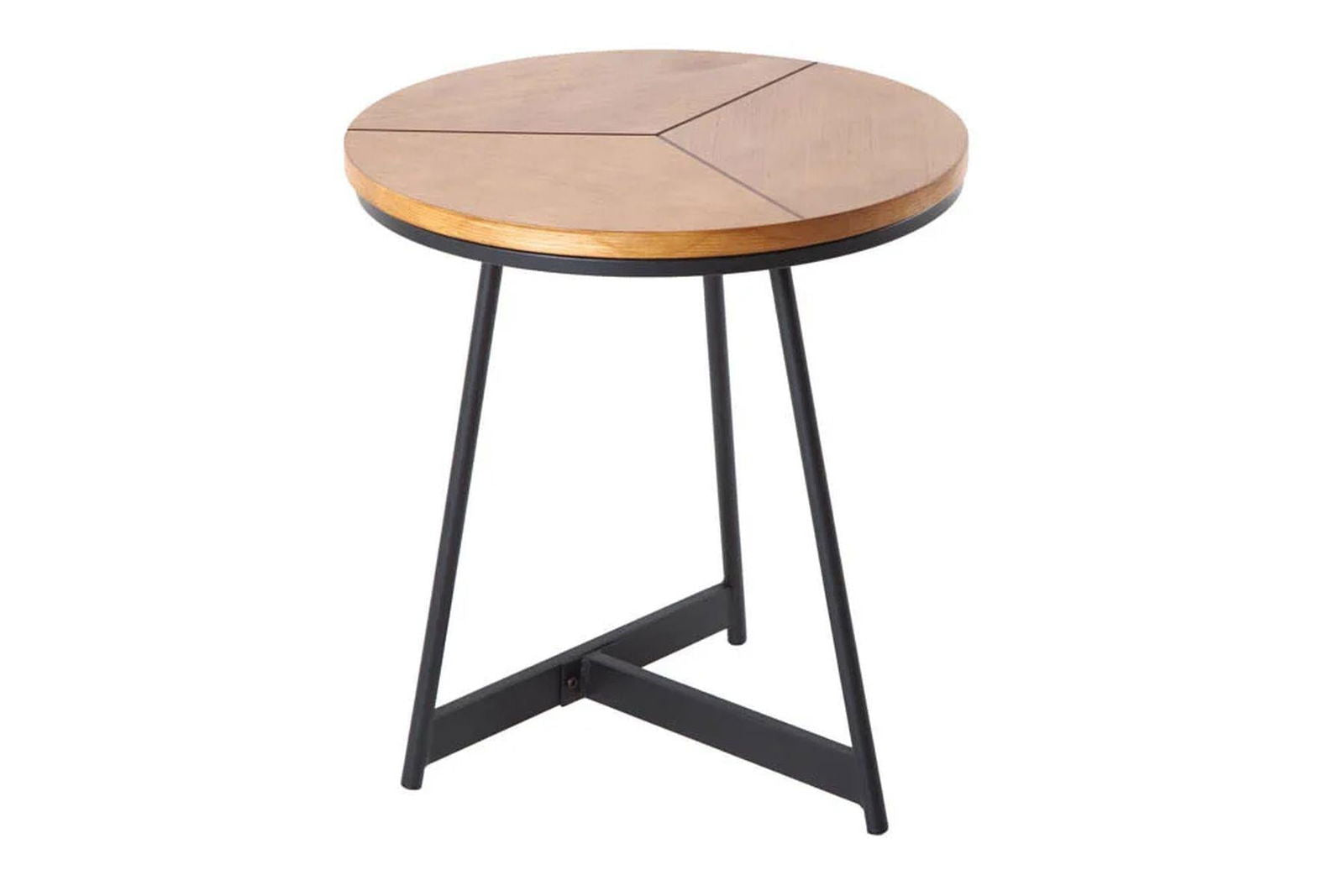 STOLIK OAK ELEGANCE 45 CM OPTYKA DĄB 41204  / INVICTA INTERIOR