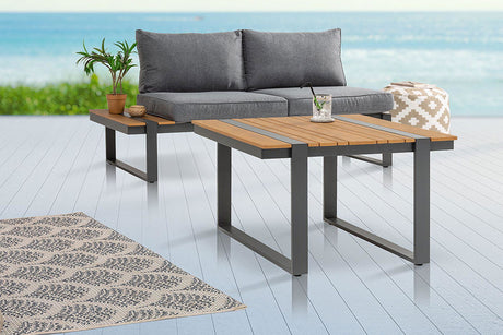 STOLIK OGRODOWY TAMPA LOUNGE 80 CM / 40935  / INVICTA INTERIOR