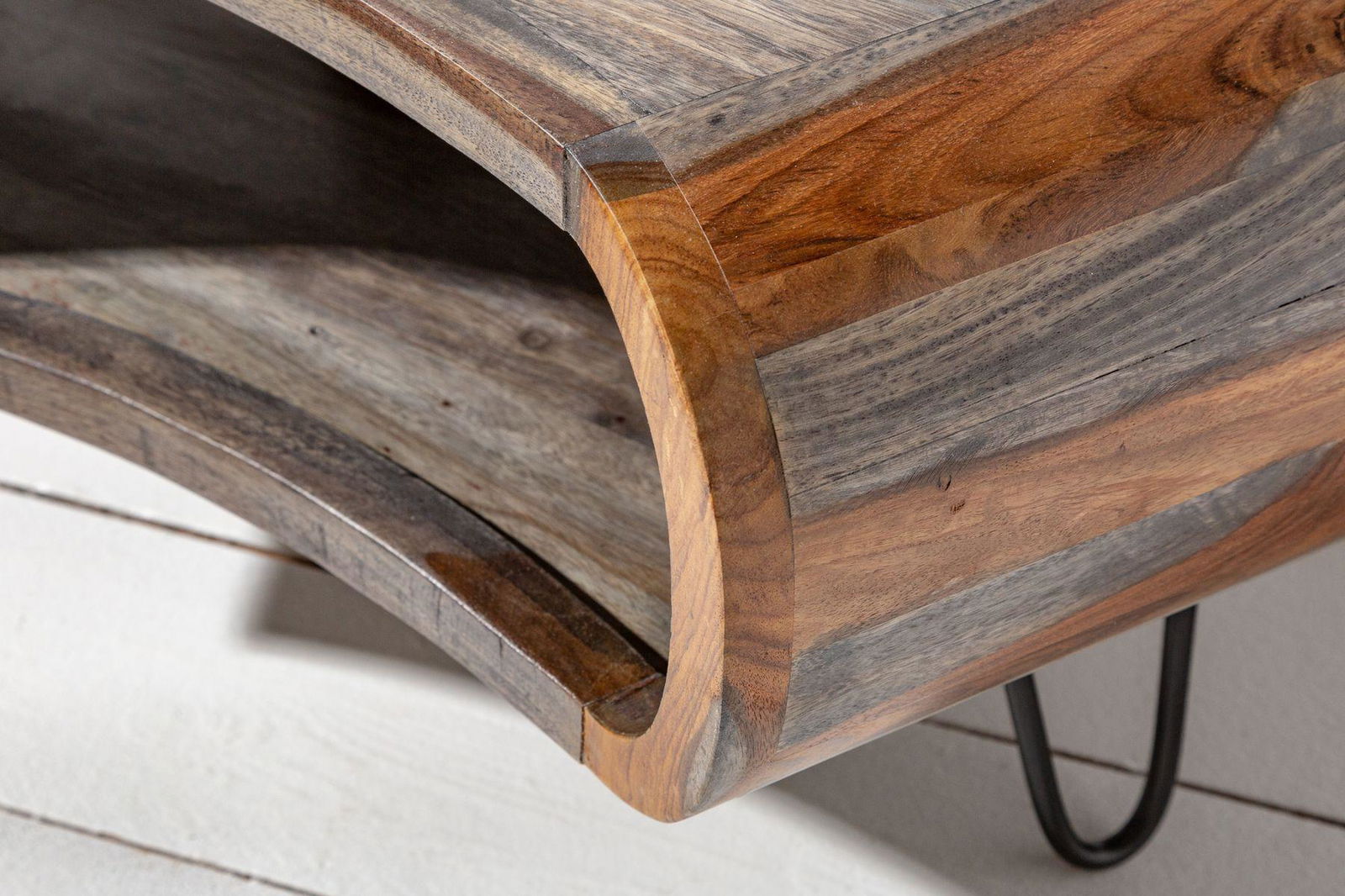 STOLIK ORGANIC LIVING SZARY / 39753 / INVICTA INTERIOR