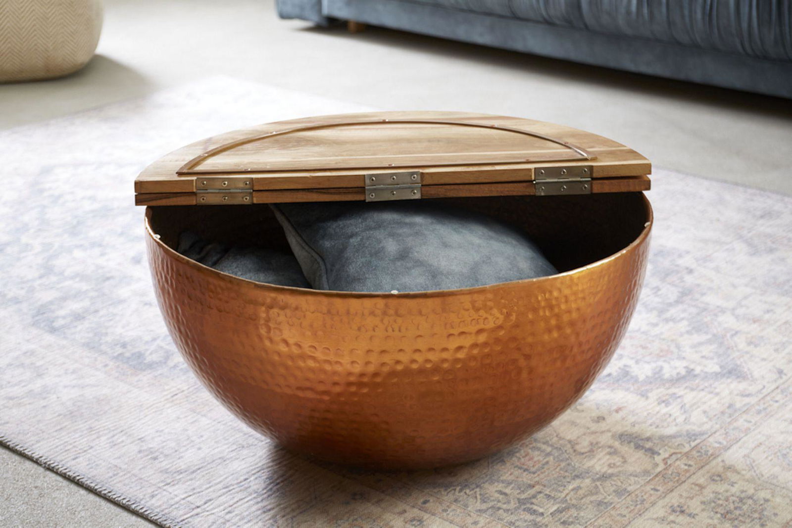 STOLIK ORIENT STORAGE 60 CM / 39253  / INVICTA INTERIOR
