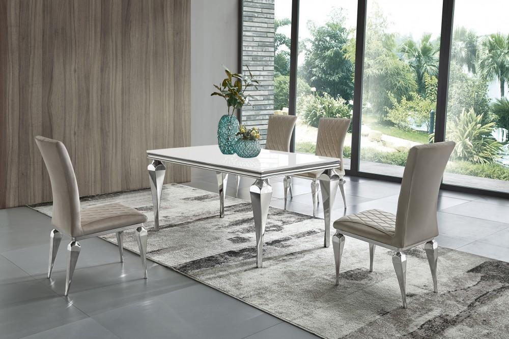 STÓŁ DIAMENT WHITE 150 / EH