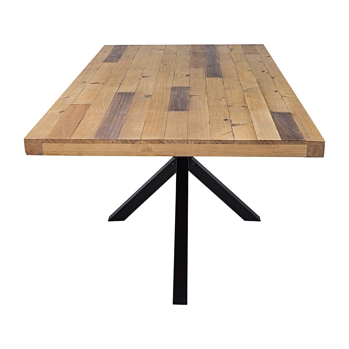 STÓŁ GALAXIE 200 CM SOSNA NATURALNA 60 MM / 40657  / INVICTA INTERIOR