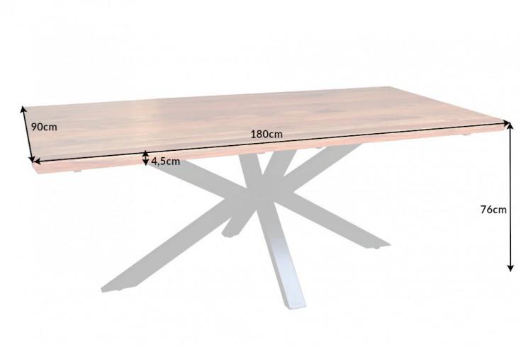 STÓŁ GALAXIE II 180 CM SHEESHAM / 43933  / INVICTA INTERIOR