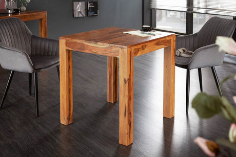 STÓŁ LAGOS 70 CM DREWNO LITE /  36746  / INVICTA INTERIOR