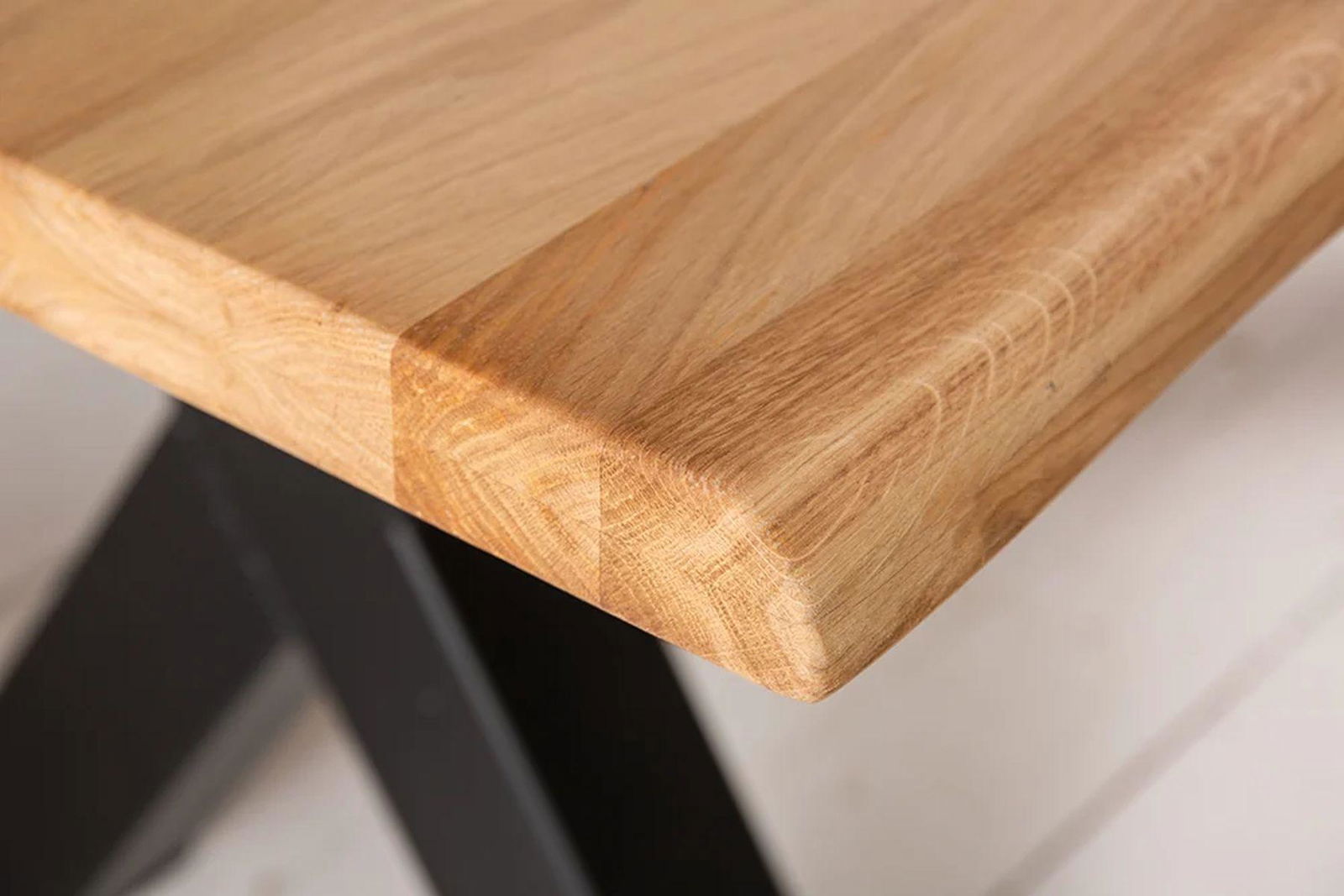 STÓŁ LIVING EDGE 200cm dąb dziki 40 mm / 41186  / INVICTA INTERIOR