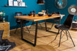 STÓŁ  LOFT 140 CM OPTYKA DĄB / 40250  / INVICTA INTERIOR