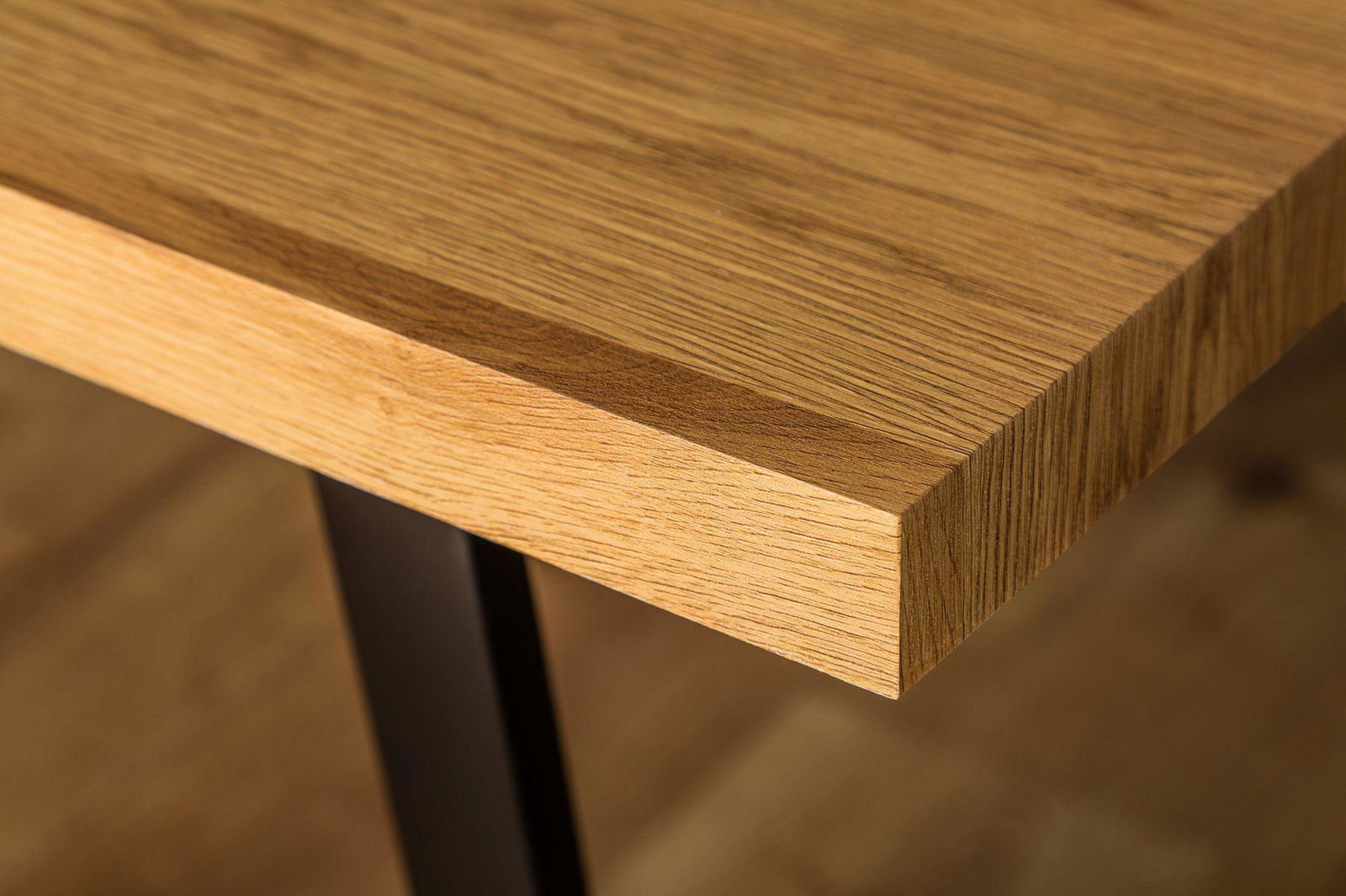 STÓŁ  LOFT 140 CM OPTYKA DĄB / 40250  / INVICTA INTERIOR