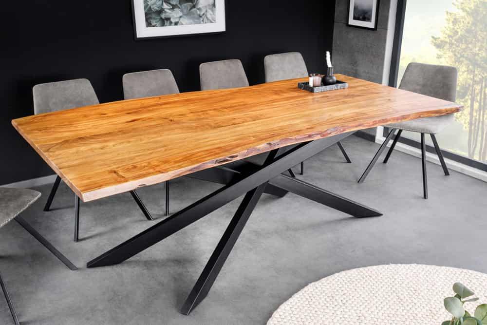 STÓŁ MAMMUT AKACJA 200 CM / 43784 / INVICTA INTERIOR