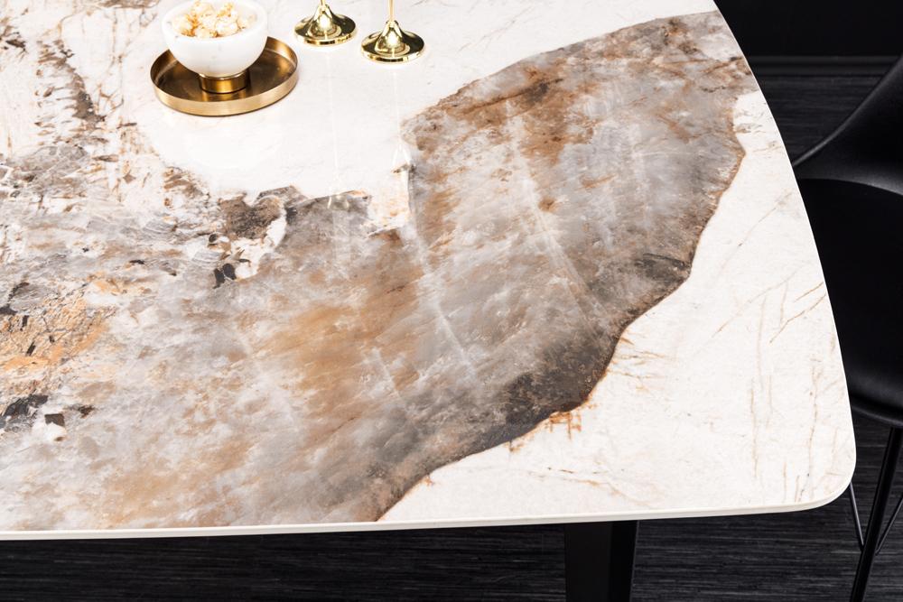 STÓŁ MILANO CERAMICZNY BLAT 160 CM / 44232 / INVICTA INTERIOR