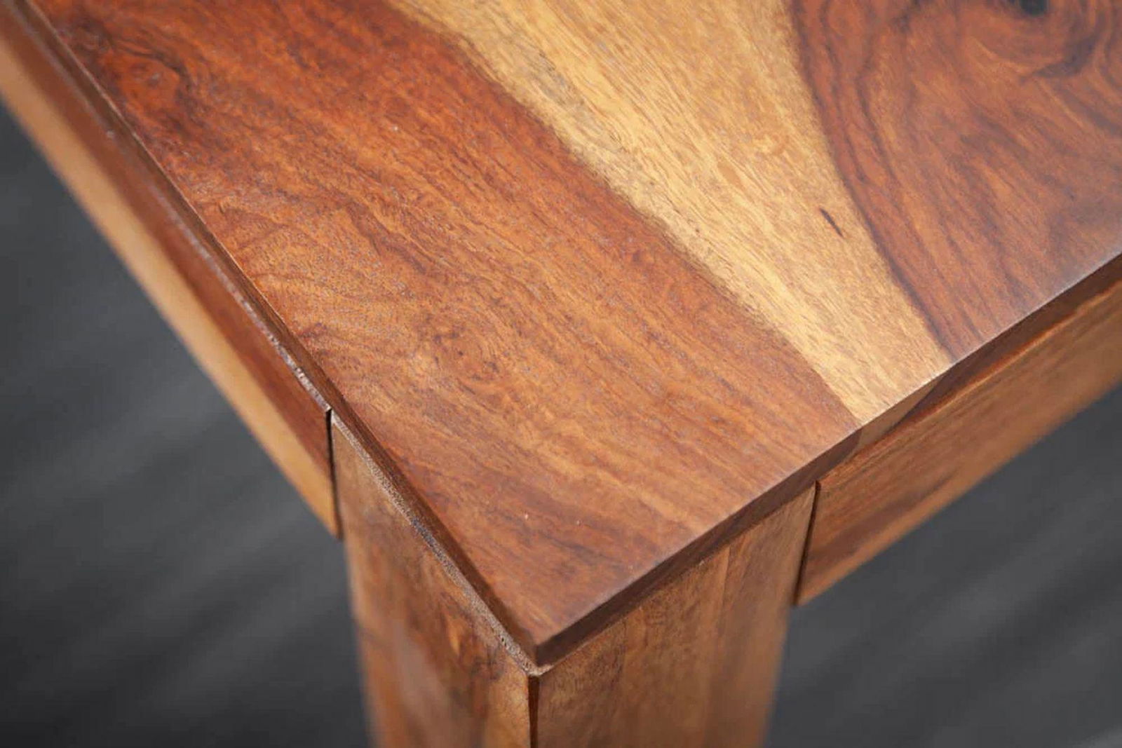 STÓŁ PURE SHEESHAM 120 cm / 44048  / INVICTA INTERIOR
