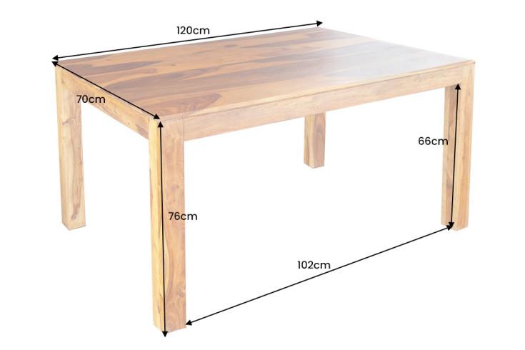 STÓŁ PURE SHEESHAM 120 cm / 44048  / INVICTA INTERIOR